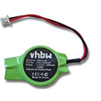 vhbw Batería Bio 200mAh (3V) para Notebook- portátil HP Pavilion DV6000- DV6300- DV6100- DV6500- DV6200- DV9000- DV6700…
